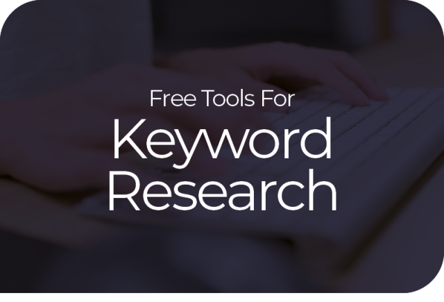 Free Tools For Keyword Research